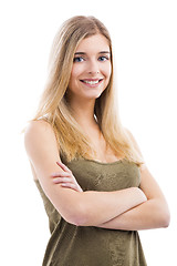 Image showing Beautiful woman smiling