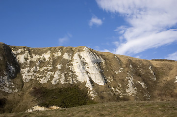 Image showing Cliffs and Sky