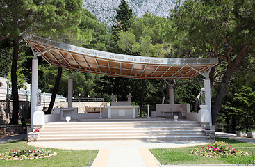 Image showing Shrine of Our Lady of Lourdes in Vepric, Croatia
