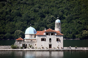 Image showing Church of Our Lady of the Rocks, Perast, Montenegro