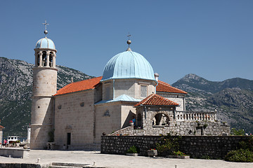 Image showing Church of Our Lady of the Rocks, Perast, Montenegro