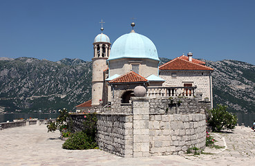 Image showing Church of Our Lady of the Rocks, Perast, Montenegro