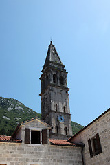 Image showing Saint Nicholas chatolic church, Perast, Montenegro