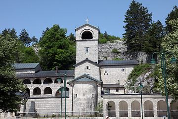 Image showing Orthodox monastery in Cetinje, Montenegro