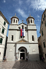 Image showing St. Nicholas church in Kotor old town. Montenegro