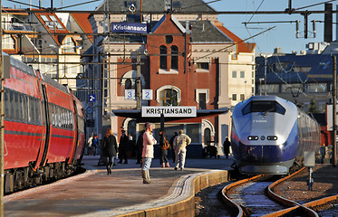 Image showing Kristiansand Railwaystation