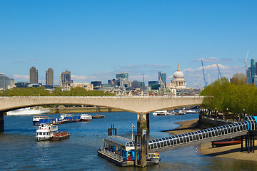 Image showing River Thames in London