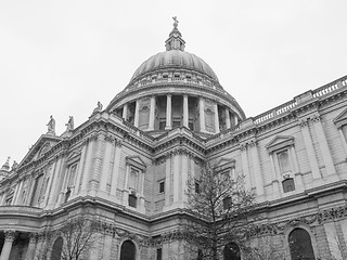 Image showing St Paul Cathedral London