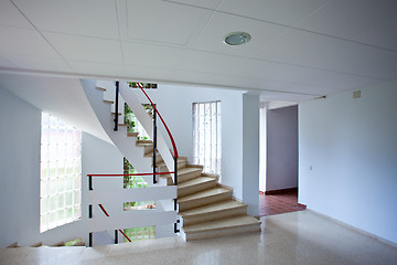 Image showing entrance hall with stairs