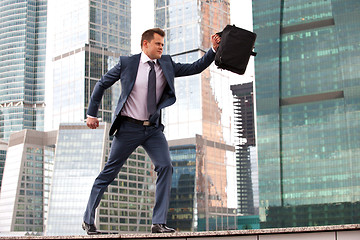 Image showing training businessman