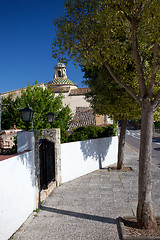 Image showing street of old town