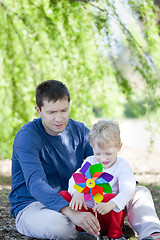 Image showing family at the park