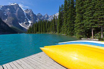 Image showing moraine lake