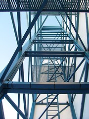 Image showing photo of metal structure