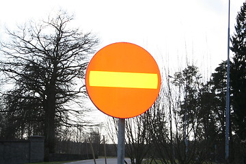 Image showing Traffic sign