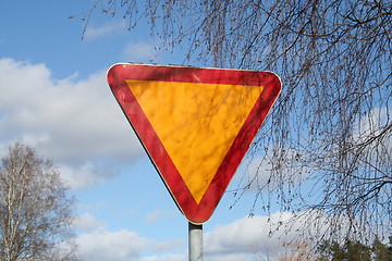 Image showing Traffic sign