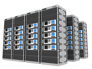 Image showing 3d servers