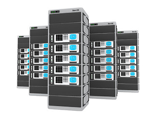 Image showing 3d servers