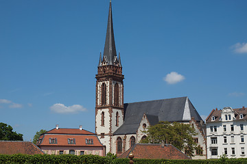 Image showing St Elizabeth church in Darmstadt