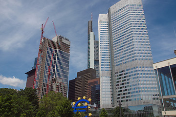 Image showing European Central Bank in Frankfurt