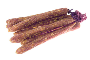 Image showing Chinese sausages

