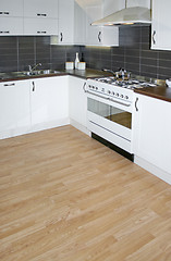 Image showing White kitchen