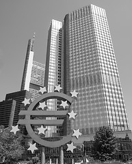 Image showing European Central Bank in Frankfurt