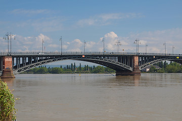 Image showing Rhine river in Mainz