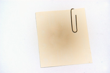 Image showing Sticky note