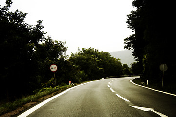 Image showing Empty street