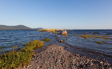 Image showing White Sea. summer Landscape