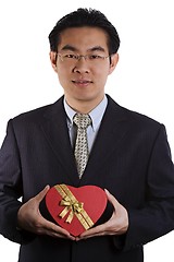 Image showing Holding Heart