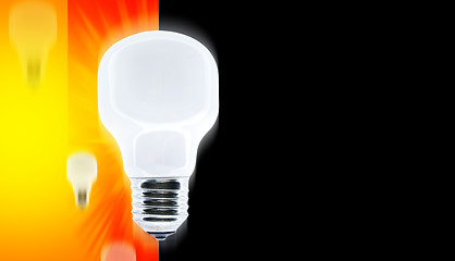 Image showing White bulb