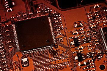 Image showing Electronic circuit board