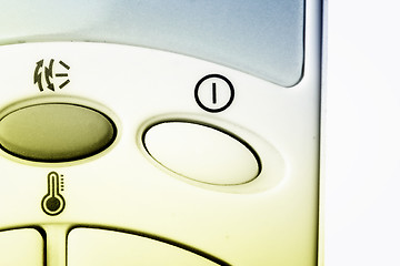 Image showing Remote buttons.