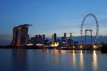 Image showing Singapore Skyline