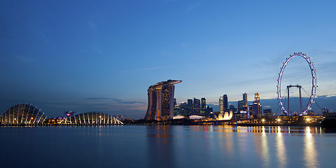 Image showing Singapore Skyline