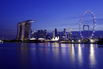 Image showing Singapore Skyline