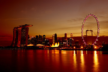 Image showing Singapore Skyline