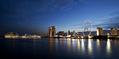 Image showing Singapore Skyline