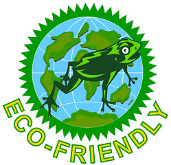 Image showing Earth Friendly Sign