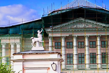 Image showing renovation of historical buildings