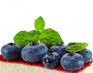 Image showing blueberry decoration