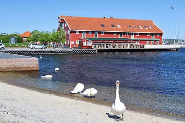 Image showing Norwegian wooden house