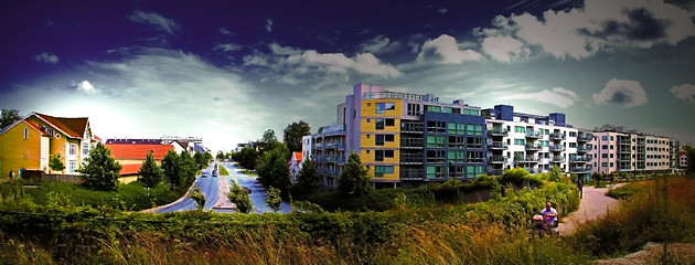 Image showing Modern city