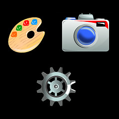 Image showing Camera Cog Palette