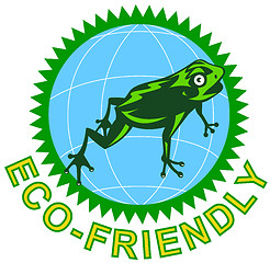 Image showing Earth Friendly Sign