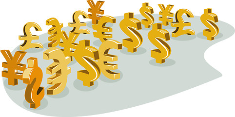 Image showing Money Currency Sign