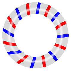 Image showing Barber Pole Circle
