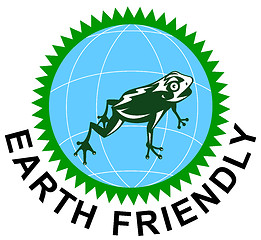 Image showing Earth Friendly Sign